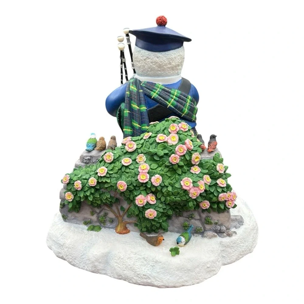 Lenox‎ Piper In the Snow Lynn Bywaters Snowman Playing Bagpipes 774368A